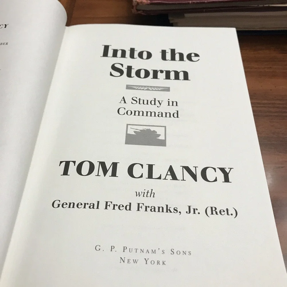 Into the Storm A Study in Command Tom Clancy‎ 1997